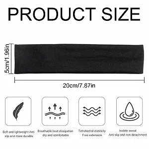 Тонка літня пов'язка на голову для жінок Спортивні synthetic.ua - Фото 1