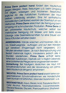 Крем для рук Prima Derm Skin Cream Protect Hand Premium 100мл, захисний крем для сухої та потрісканої шкіри synthetic.ua - Фото 1