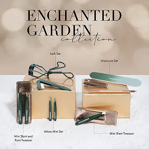 Набір для манікюру TWEEZERMAN Enchanted Garden (включає кусачки для нігтів, пушер і засіб для чищення кутикули, пилочку для нігтів) ціна на synthetic.ua - Фото 1 Набір для манікюру TWEEZERMAN Enchanted Garden (включає кусачки для нігтів, пушер і засіб для чищення кутикули, пилочку для нігтів) synthetic.ua - Фото 1
