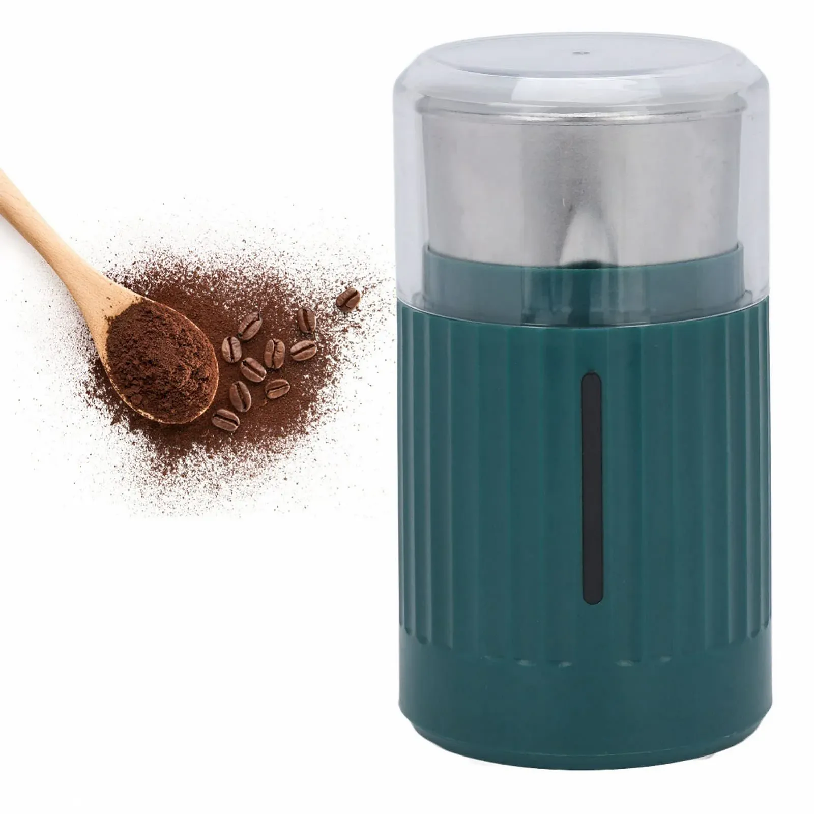 Кофемолка Topyond 200W из нержавеющей стали, Мельница для зерна и специй с дозатором для дома и офиса, Электрическая кофемолка, EU Plug, 220V, фото №1 Кофемолка Topyond 200W из нержавеющей стали, Мельница для зерна и специй с дозатором для дома и офиса, Электрическая кофемолка, EU Plug, 220V, фото №1