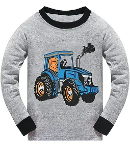 Піжама з довгими рукавами для хлопчиків, дитячий synthetic.ua - Фото 1