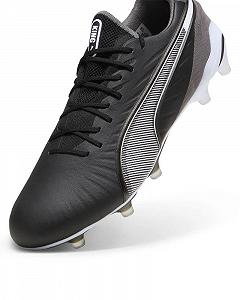 Бутсы PUMA King Ultimate FG/AG Volume Up Unisex, Чёрный - Фото 1