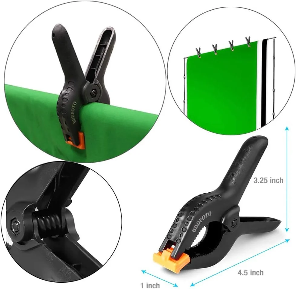 Регульована підставка для фону BDDFOTO 2 x 3 м Чорний, фото №6 Регульована підставка для фону BDDFOTO 2 x 3 м Чорний, фото №6