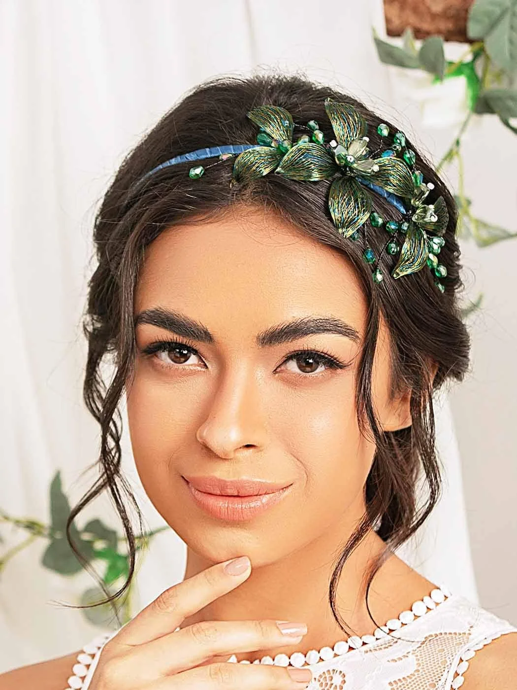 Вінтажний Весільний Обруч для Волосся IYOU, фото №4 Вінтажний Весільний Обруч для Волосся IYOU, фото №4