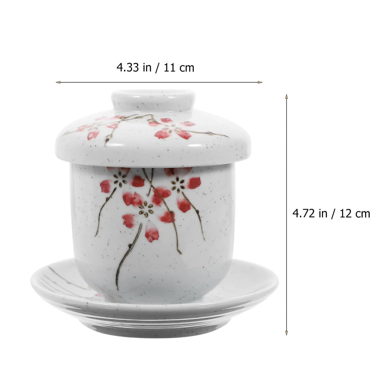 Чаша для тушения керамическая с крышкой белая для супа и яиц на пару жаропрочная, фото №2