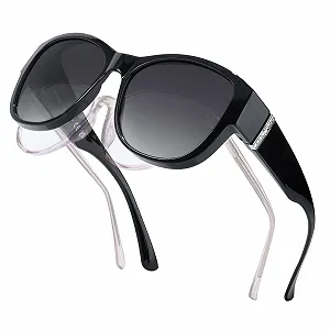 Поляризовані окуляри Myiaur для жінок, UV400 захист, TR90 модна оправа, для щоденного носіння та водіння - Фото 1