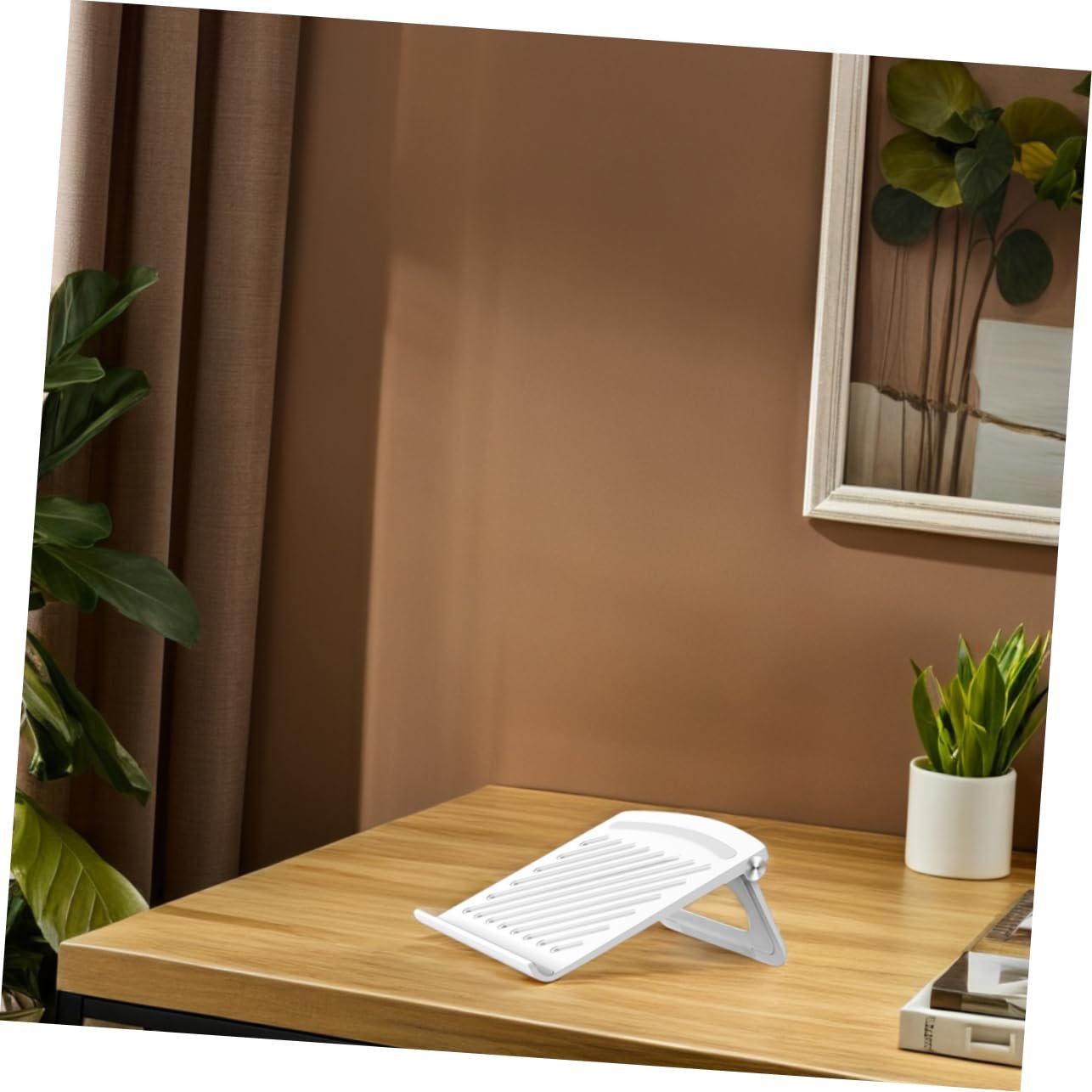 Підставка для ноутбука SEWACC Регульована по висоті складана з функцією охолодження для офісу дому та подорожей, фото №4 Підставка для ноутбука SEWACC Регульована по висоті складана з функцією охолодження для офісу дому та подорожей, фото №4