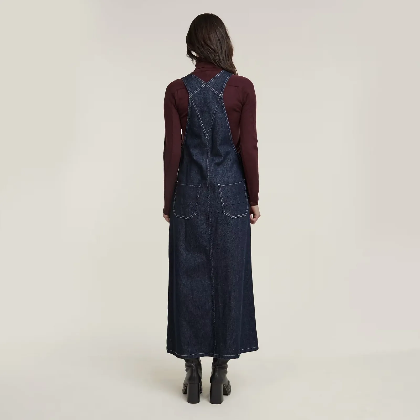 Женское платье G-Star RAW Dungaree Dress - XS, фото №2