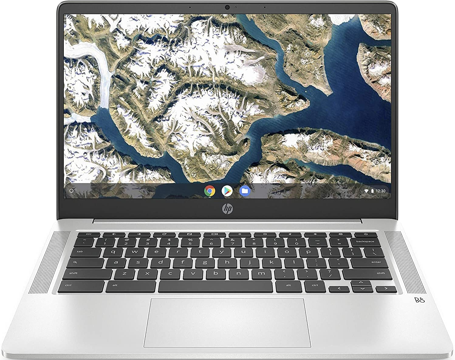 Ноутбук 14" HP Chromebook 14a-na0001sl Intel Celeron N4020 RAM 4GB eMMC 64GB 12год батарея Chrome OS (UKR), фото №1