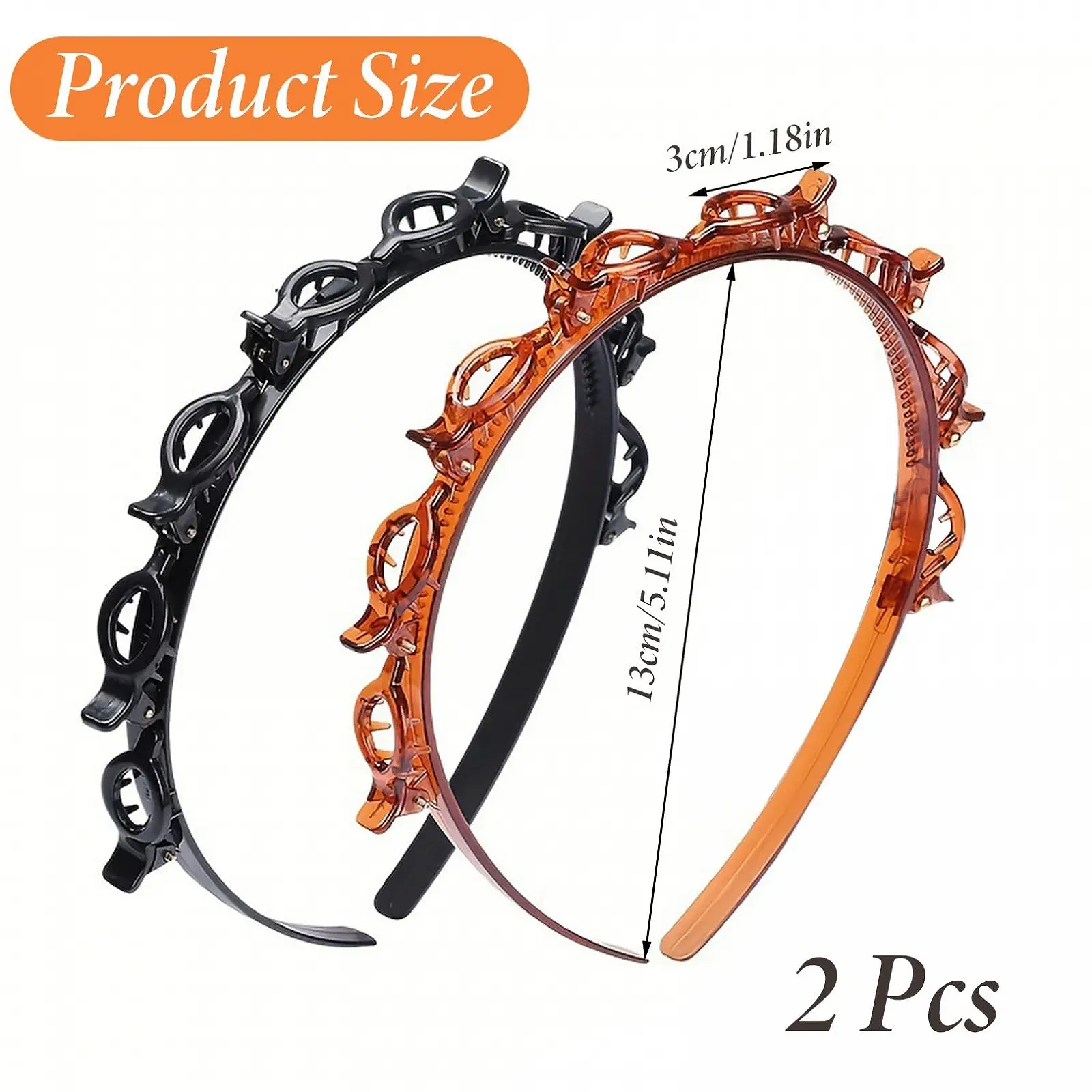 Набор из 2 обручей с зажимами., фото №2