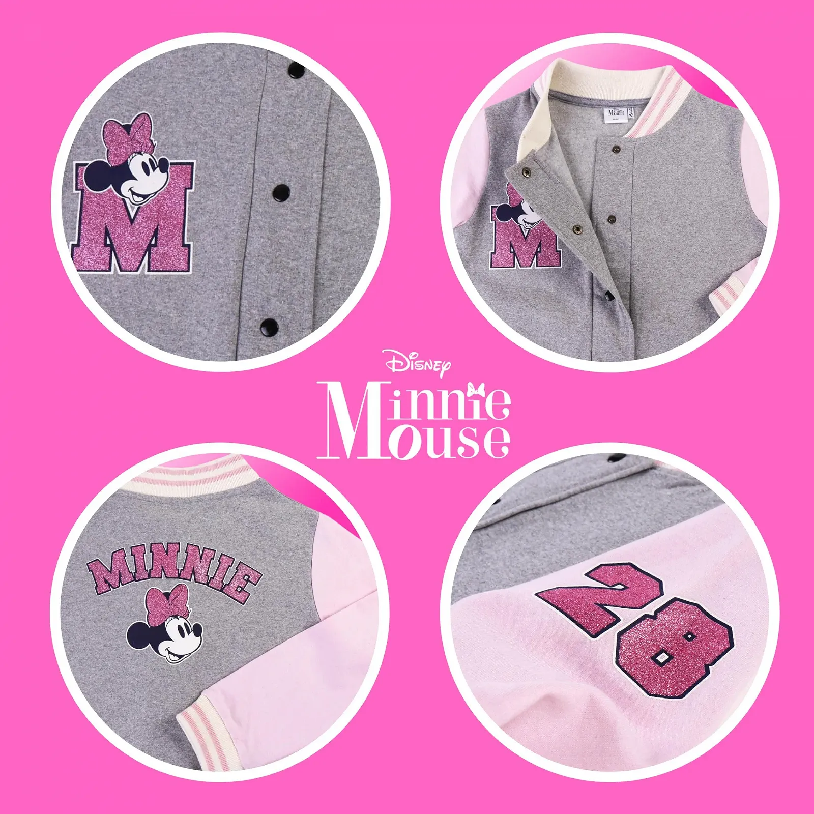 Свитшот Disney Minnie Mouse для девочек, фото №6 Свитшот Disney Minnie Mouse для девочек, фото №6