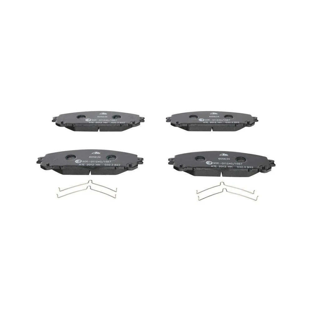 Комплект гальмівних колодок, дискове гальмо ATE 13.0460-5634.2 для TOYOTA LEXUS, передня вісь, фото №1