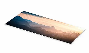 Постер Martin Wasilewski Alps Panorama with Watzmann 120 x 40 см synthetic.ua - Фото 1