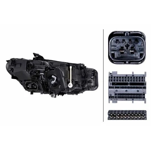 Фара головного света HELLA 1EX 016 808-711 для BMW, левая, фото №2