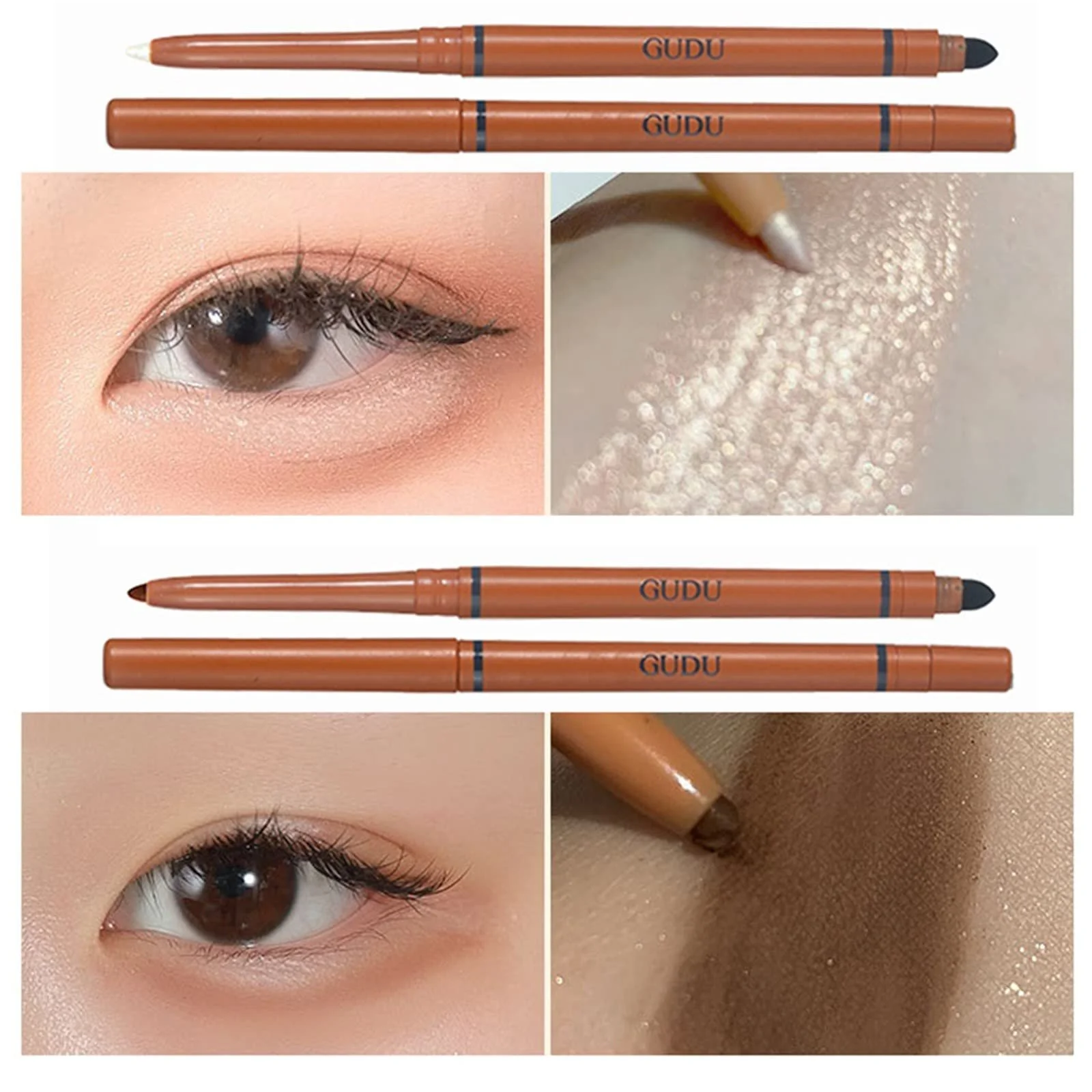 Карандаш-Тени M Cosmetic Silkworm Rotate Pen Lying Cushion Eyeliner Pencil Eye Shadow Cream Impregnation Glitter Cosmetic Liner Eye Цвет B, One Size, фото №5 Карандаш-Тени M Cosmetic Silkworm Rotate Pen Lying Cushion Eyeliner Pencil Eye Shadow Cream Impregnation Glitter Cosmetic Liner Eye Цвет B, One Size, фото №5