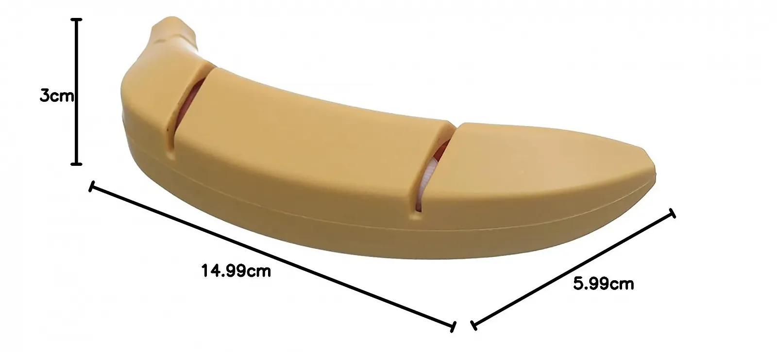 Ручная точилка для ножей Banana Design 2-слотовая эргономичная Standard, фото №5 Ручная точилка для ножей Banana Design 2-слотовая эргономичная Standard, фото №5