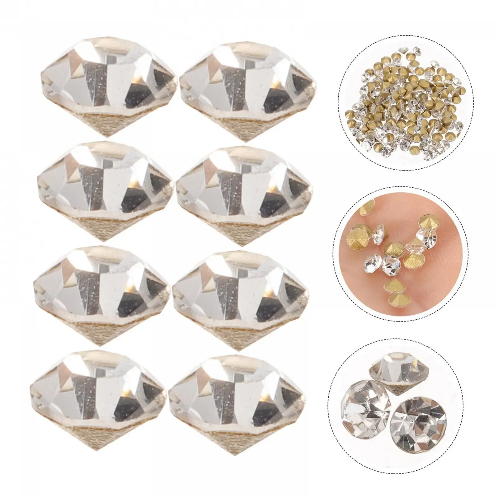 Прикраси для нігтів Miss Rhinestones, 1 упаковка, фото №8