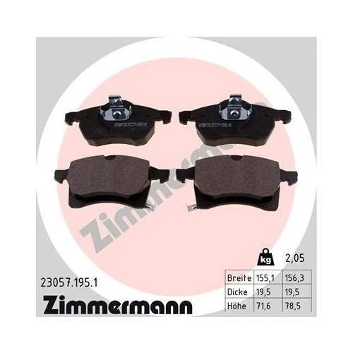 Тормозной диск ZIMMERMANN COAT Z 430.1483.20, фото №4