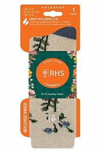 Термошкарпетки HEAT HOLDERS RHS The Royal Horticultural Society Жіночі x RHS 1.6 TOG Lite, 1 пара Розмір 4-8 synthetic.ua - Фото 1
