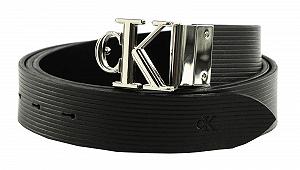 Ремень Calvin Klein CKJ Gifting Rev Belt 3 мм W130 Черный Solid/Черный Texture, Черный Solid / Черный Texture synthetic.ua - Фото 1
