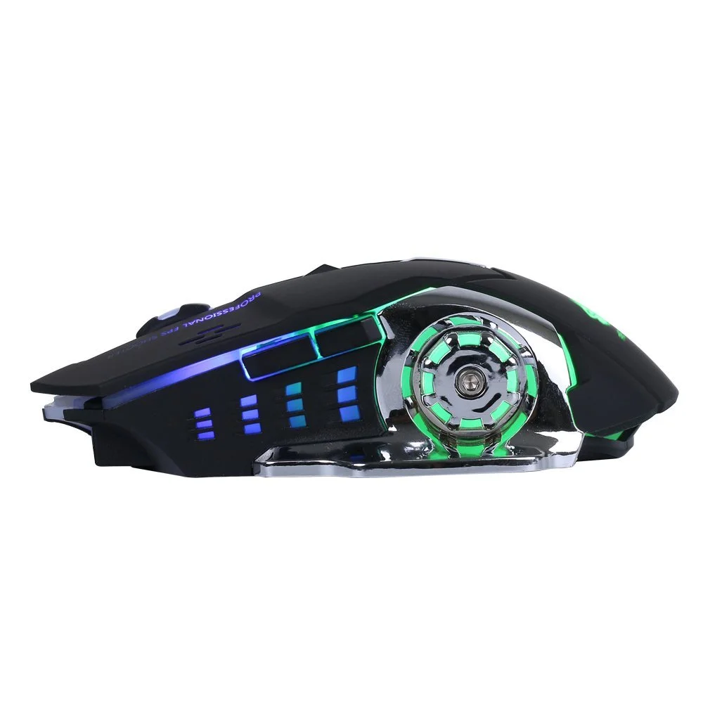 Мышь Lanker Беспроводная Перезаряжаемая Игровая GM08 Характеристики Черный, фото №5