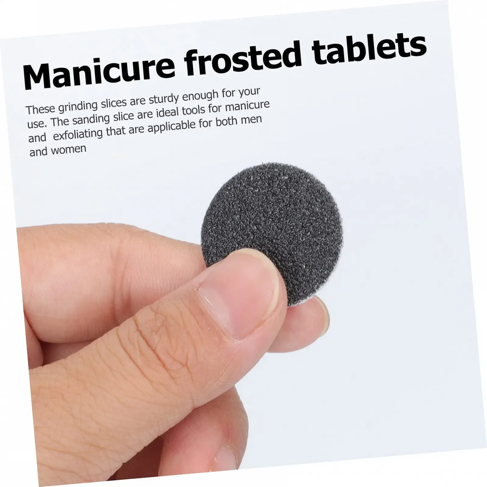 Шлифовальные диски, аксессуар для удаления омертвевшей кожи с ногтей для ежедневного использования, фото №7