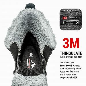 Мужские зимние снежные ботинки NORTIV 8 synthetic.ua - Фото 1