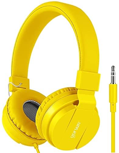 Навушники Gorsun Premium Kids Жовті, фото №1