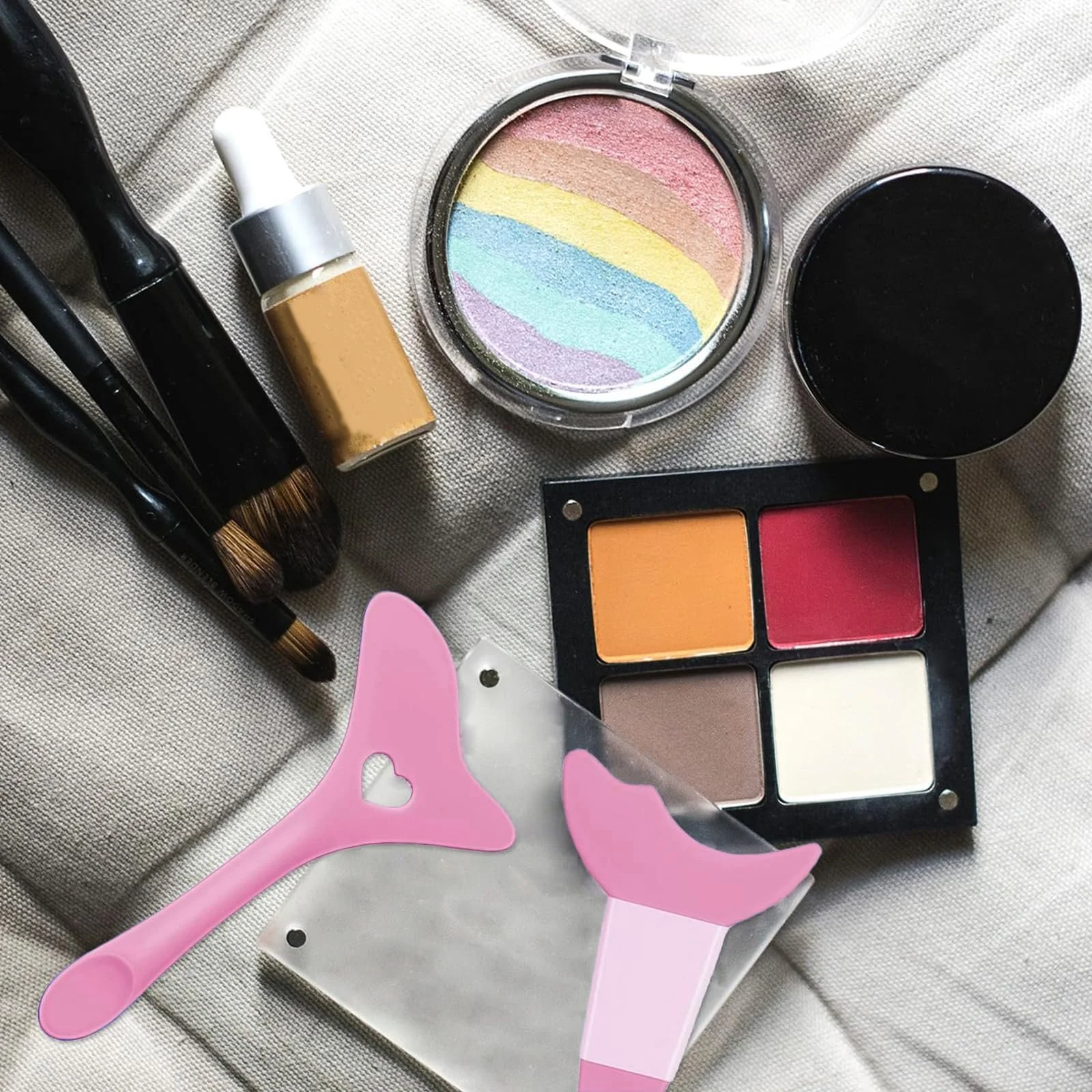 Трафарети Kinretixiaуки для підводки тушшю та тінями Визначені підводки Рожевий, фото №6 Трафарети Kinretixiaуки для підводки тушшю та тінями Визначені підводки Рожевий, фото №6