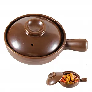 Кастрюля для риса Gatuida Ceramic малая из литиевой керамики термостойкая - Фото 1