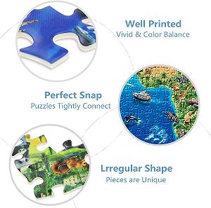 Пазл World Landmark 1000 деталей 70 x 50 см synthetic.ua - Фото 1