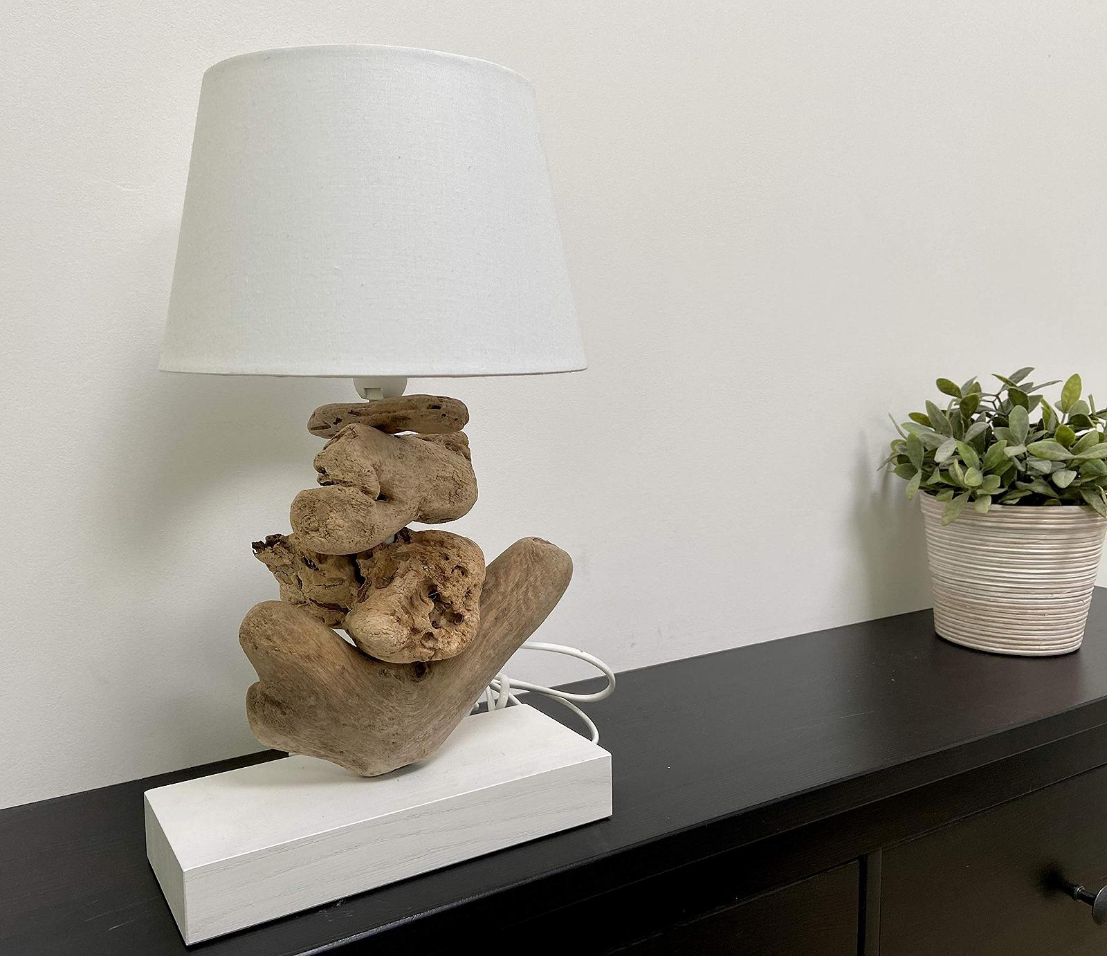 Настільна лампа Driftwood з корчів, фото №3