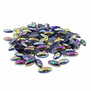 Жемчуг для ногтей Градиент цвета русалки, полукруглые заклепки, 1 упаковка (2000 шт.) - Фото 1