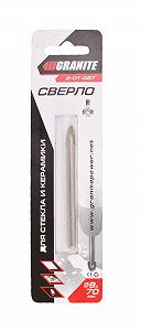 Свердло-піка для скла та плитки GRANITE 8х70 мм 2-01-087 - Фото 1