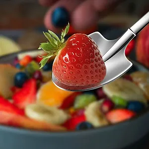 Ложка-лопатка из нержавеющей стали, набор 20 штук, мини для кофе synthetic.ua - Фото 1