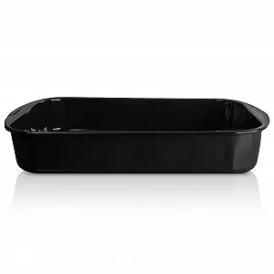 Купити Форма для запікання Krüger 41 см емальована чорна - Фото 1 Форма для запікання Krüger 41 см емальована чорна - Фото 1
