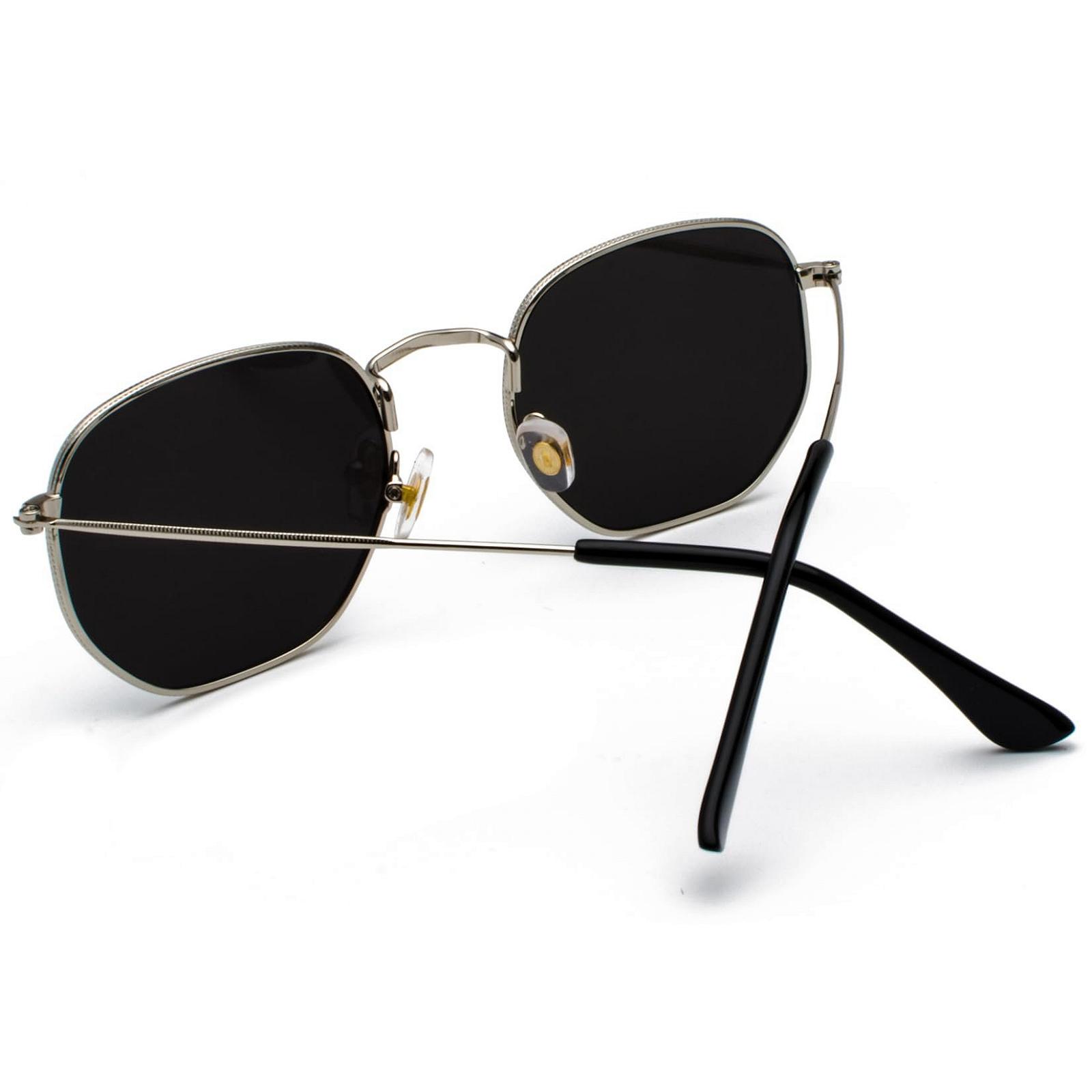 Сонцезахисні окуляри Багатокутні JCTAIFOO Модні для чоловіків і жінок Легкі шестикутні металеві UV400, фото №3 Сонцезахисні окуляри Багатокутні JCTAIFOO Модні для чоловіків і жінок Легкі шестикутні металеві UV400, фото №3