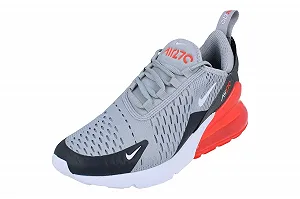 Кроссовки Nike Air Max 270 Детские Серый/Антрацит/Ярко малиновый/Белый - Фото 1