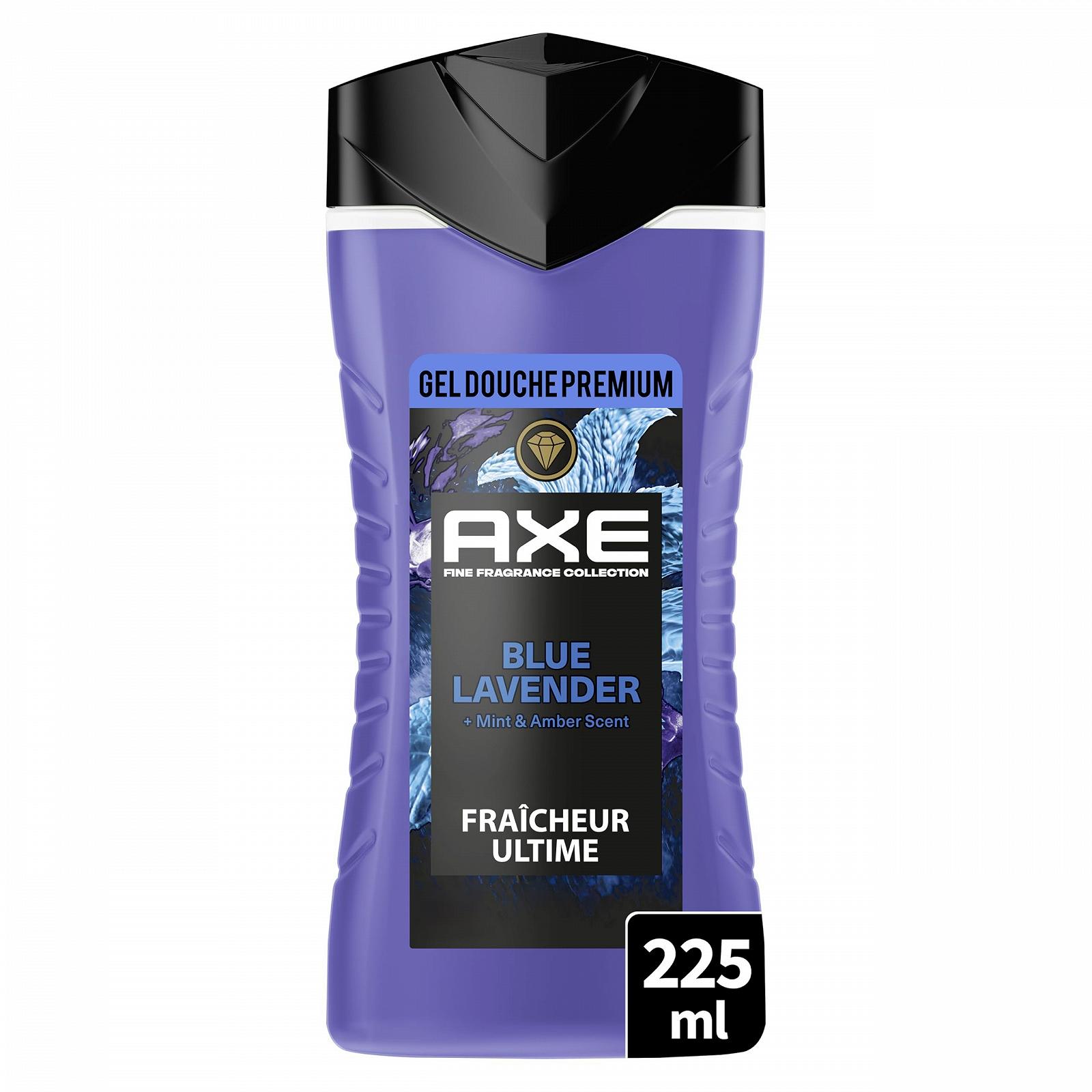 Гель для душа AXE Prestige Collection Blue Lavender Лаванда, мята и амбра, 12 часов свежести, 225 мл, фото №1