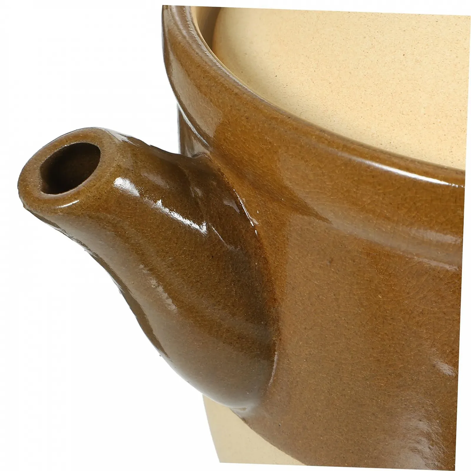 Кастрюля SOIMISS Керамическая Традиционная Китайская для открытого огня Черная, фото №7