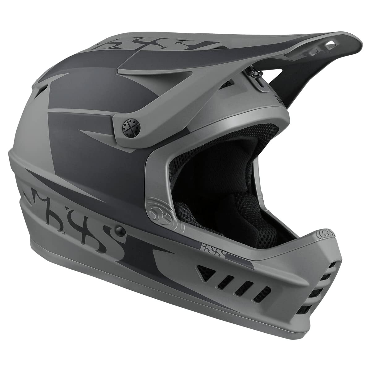 Шлем Downhill IXS XACT EVO MTB Lime-Graphite, фото №5