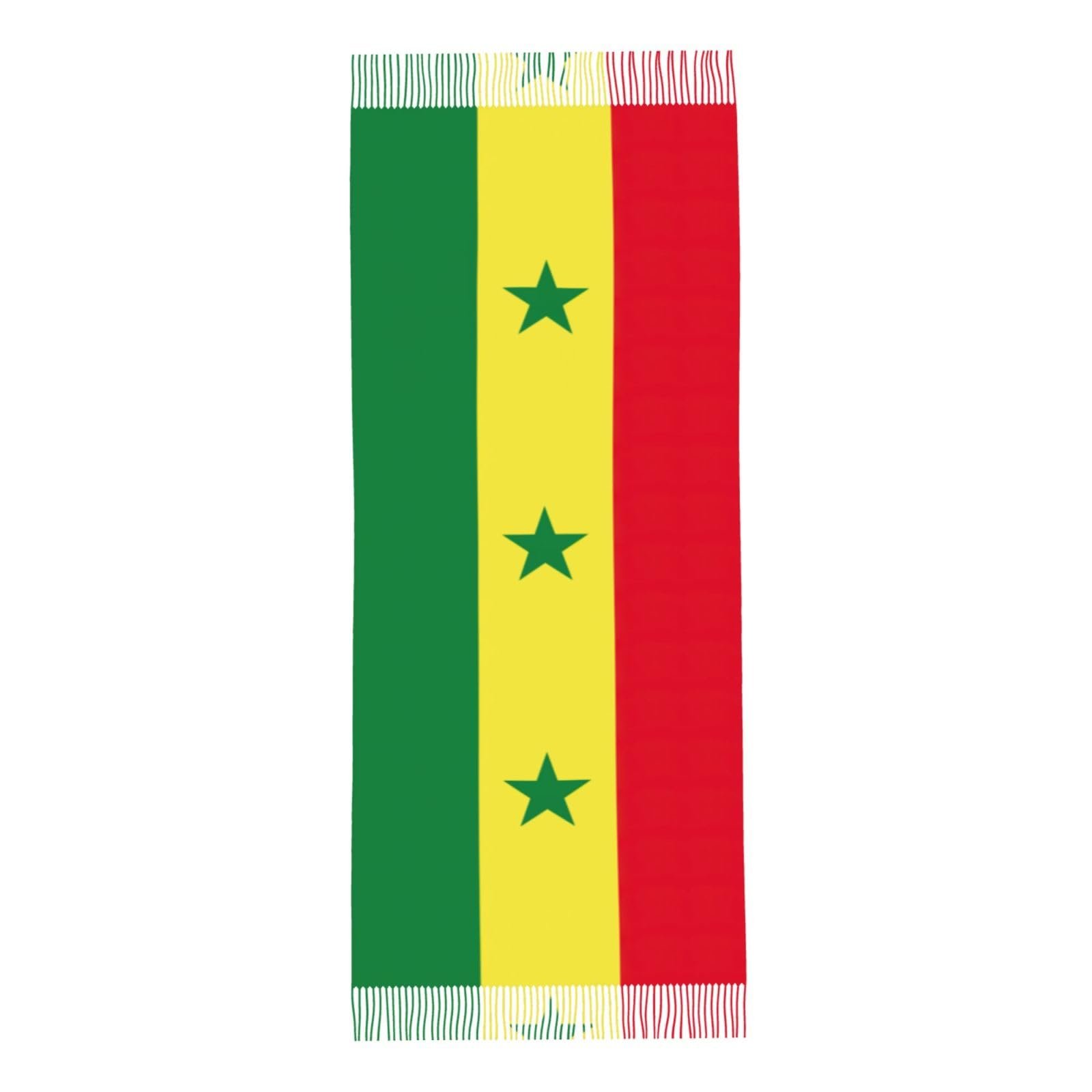 Пашміна LNNIUK Senegal Flag Жіночий зимовий, фото №4