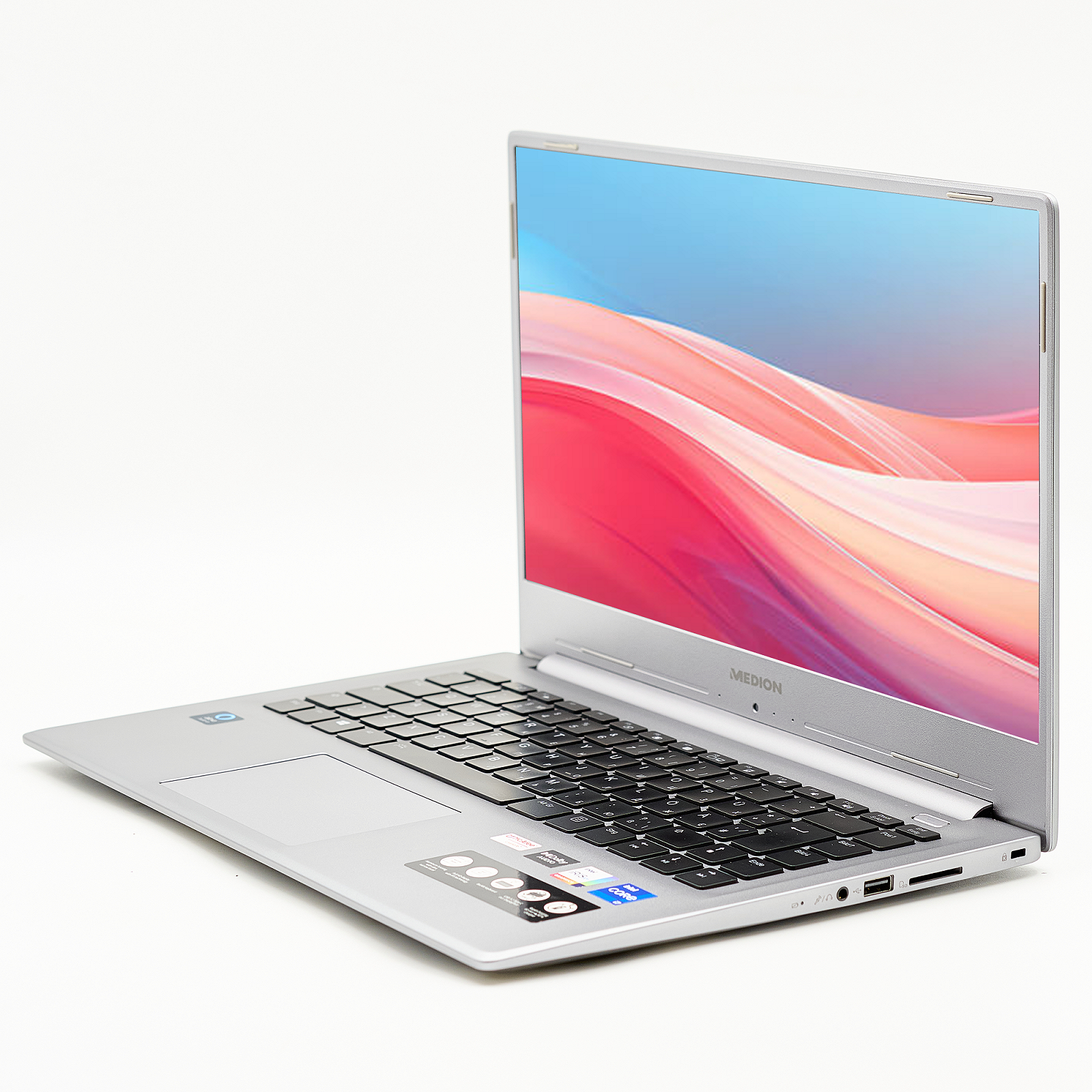 Ноутбук Medion Akoya S15449 Intel Core i7-1165G7 32 ГБ RAM 512 ГБ SSD Intel Iris Xe Graphics Метал, фото №4