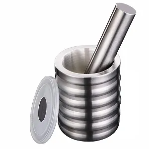 Ступка з товкачиком Подрібнювач спецій з нержавіючої сталі - Фото 1