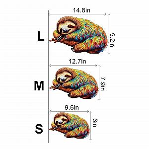 Пазл Funnli Sloth Cosy 220 элементов деревянный 14+ 14.8 x 9.2 дюйма цена на synthetic.ua - Фото 1 Пазл Funnli Sloth Cosy 220 элементов деревянный 14+ 14.8 x 9.2 дюйма synthetic.ua - Фото 1