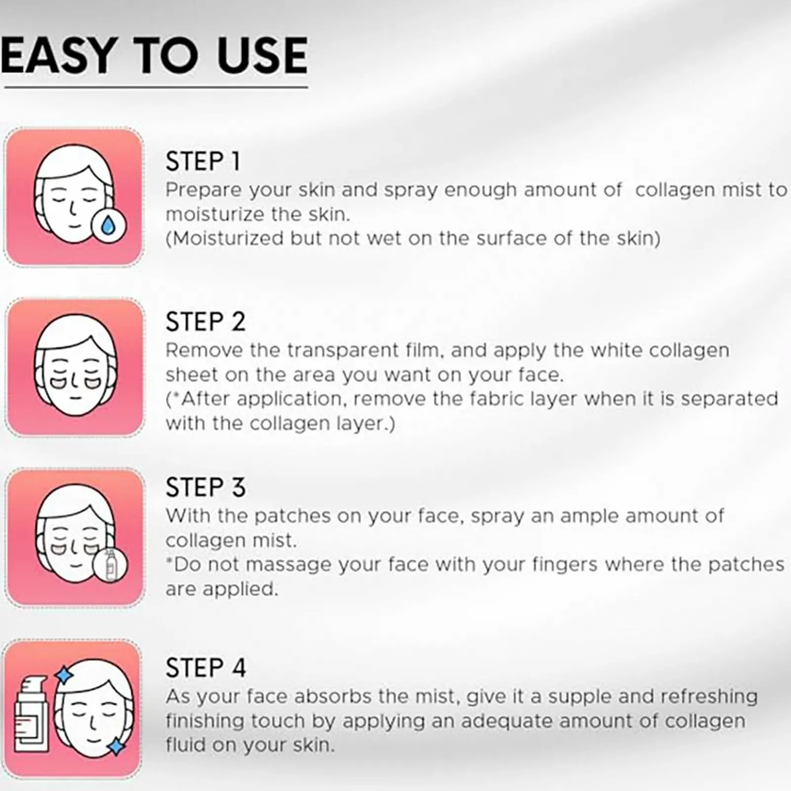 Ліфтинг Патчі для Обличчя Brightening Face Tape для Підтяжки та Зміцнення Шкіри, фото №7