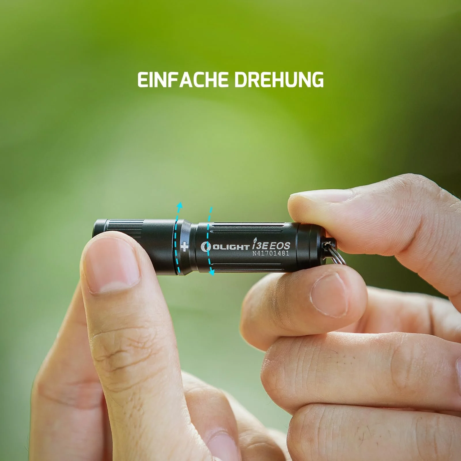 Ліхтар Olight I3E EOS LED Mini з кільцем для ключів 90 люмен, фото №3 Ліхтар Olight I3E EOS LED Mini з кільцем для ключів 90 люмен, фото №3