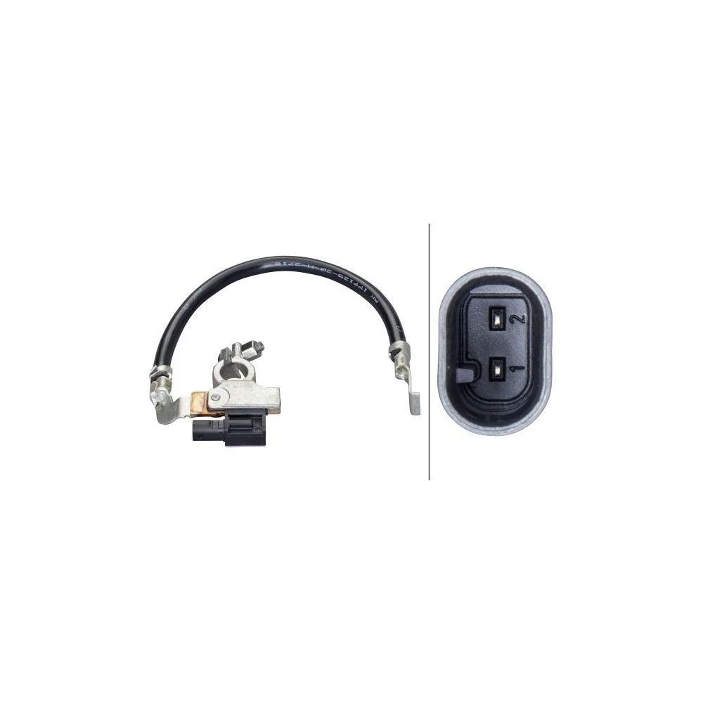 Датчик керування акумулятором HELLA 6PK 012 835-911 для BMW, фото №1