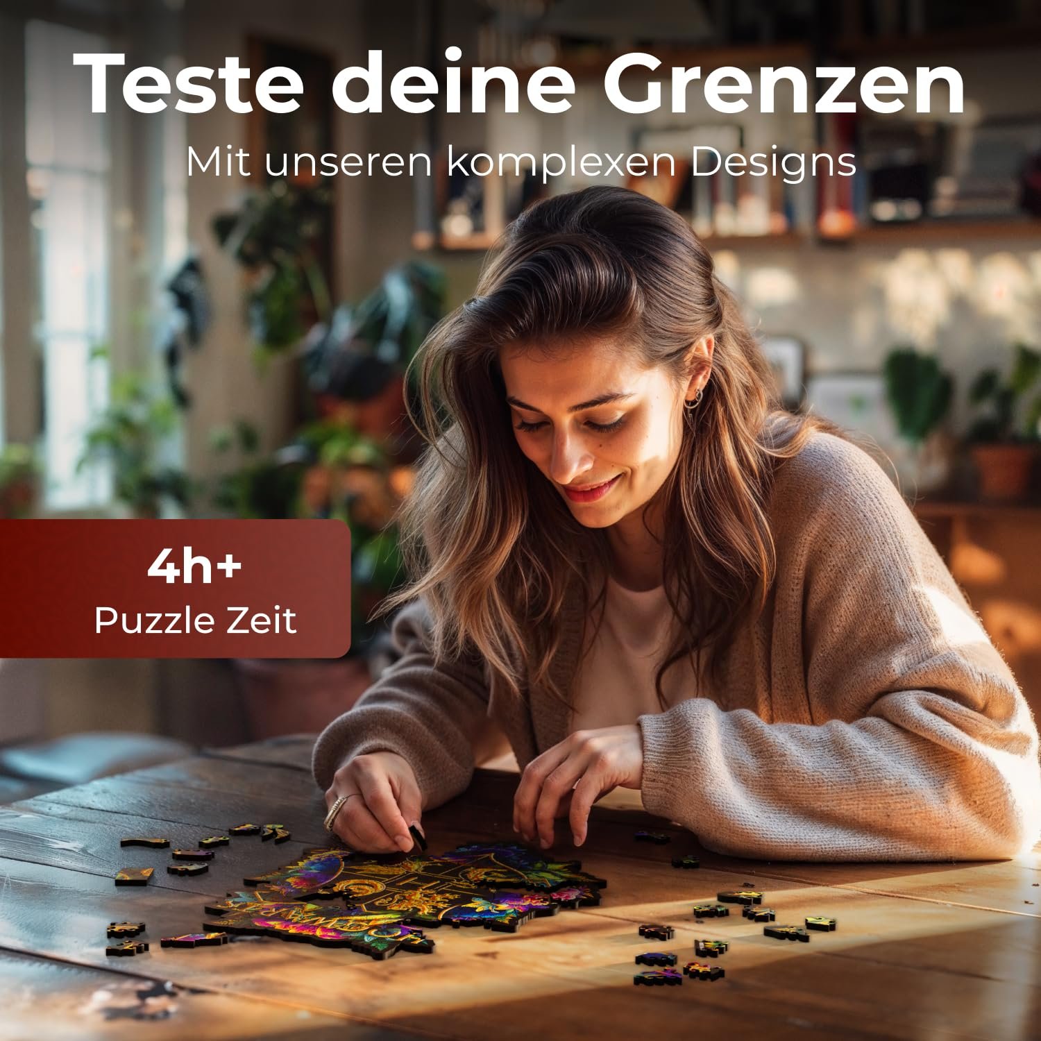 Деревянный пазл Crafthub Harry Potter Fine Oddities A3 201 деталь 27.5 x 33.2 см, фото №5