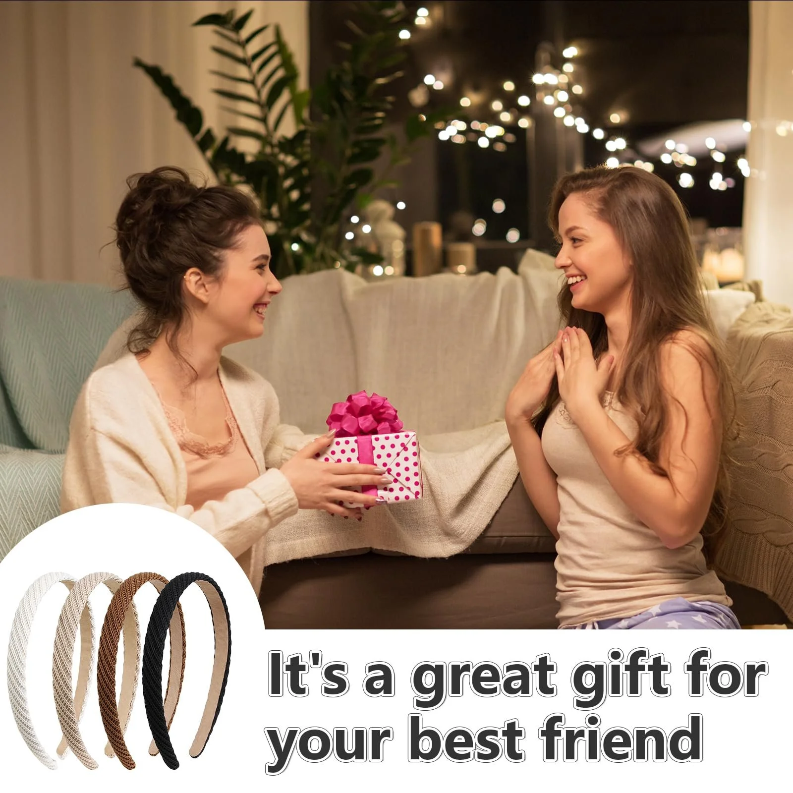 Набір модних обручів на голову 4 шт., фото №7